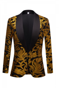 KC02-JBLKGOLDFLEM Formal Men Suit Rental Malaysia